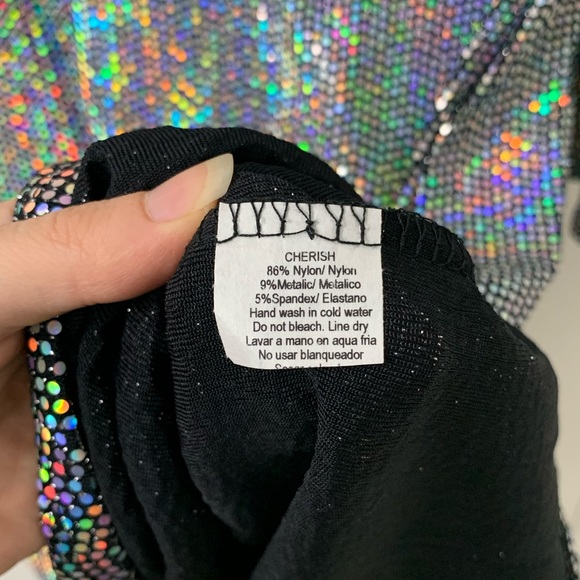 Iridescent Sparkles Top / Dress - Picture 15 of 16